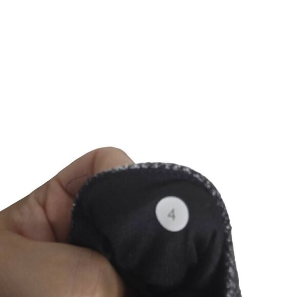 LULULEMON Wunder Under Crop Heathered Herringbone Leggings Size 4 - Picture 9 of 9